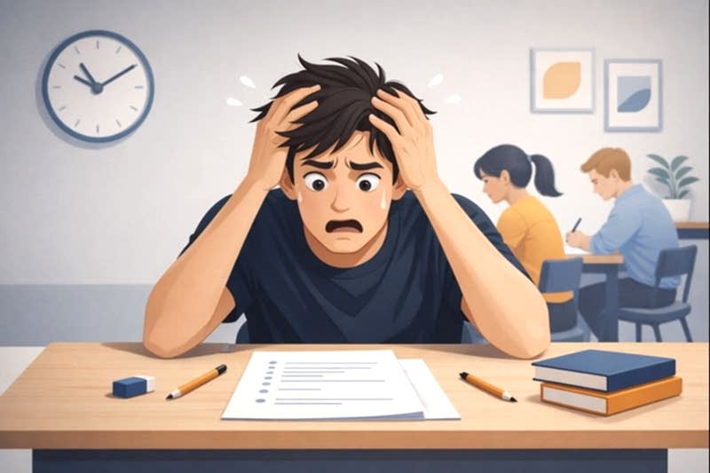 Sınav Anında Zihin Durması: 60 Saniyelik Toparlanma Yöntemi